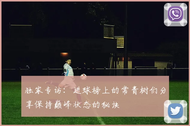独家专访：进球榜上的常青树们分享保持巅峰状态的秘诀